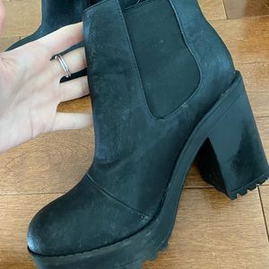 H&M black booties